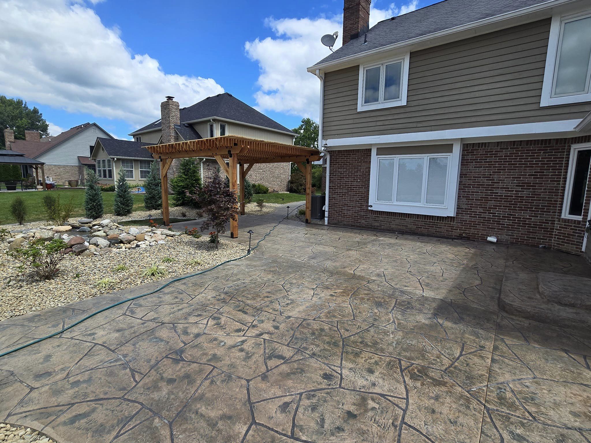 Stamped Concrete Stamped Concrete near me