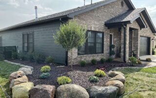 Mulch and Rock