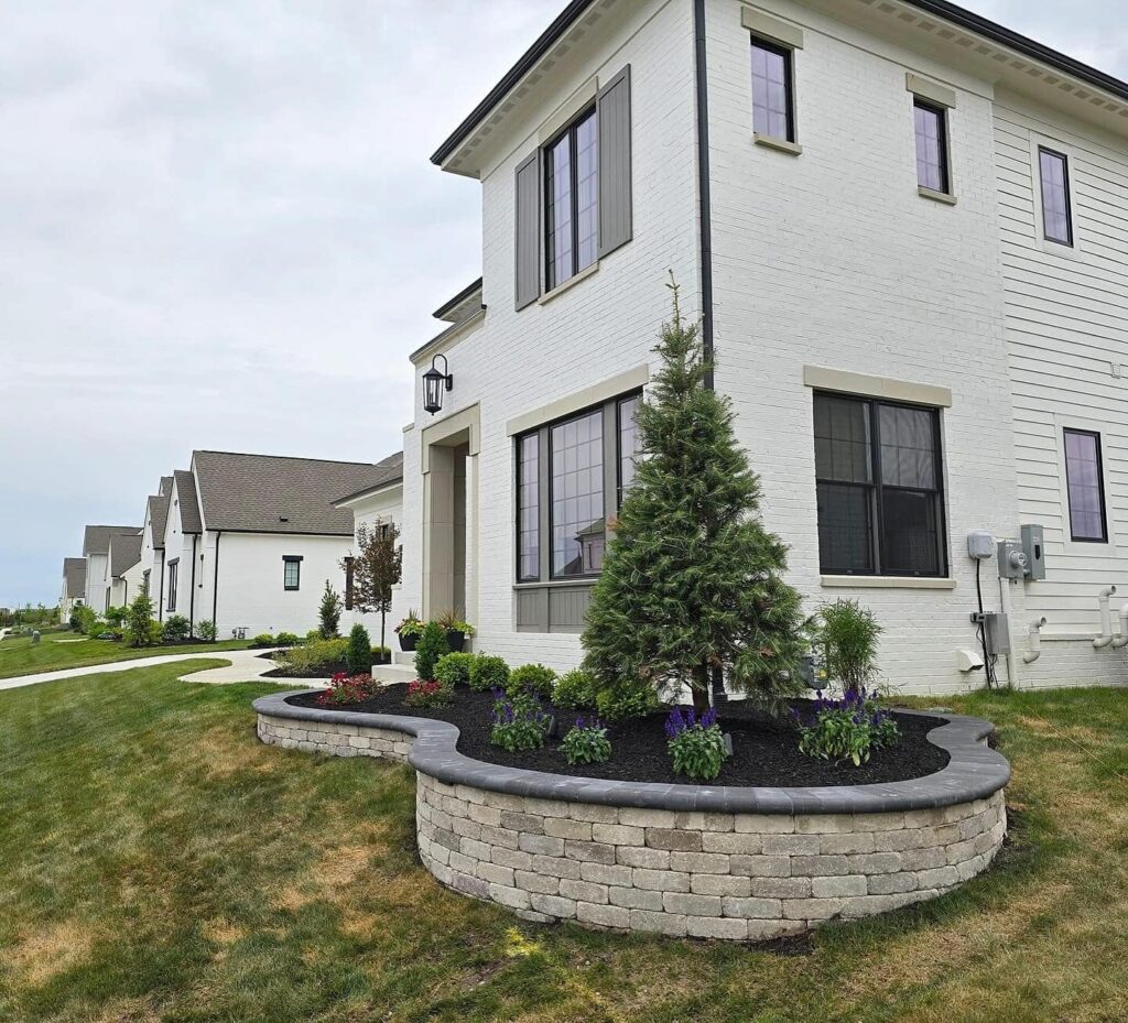 decorative landscaping wall