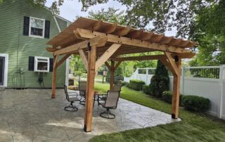 outdoor living pergola
