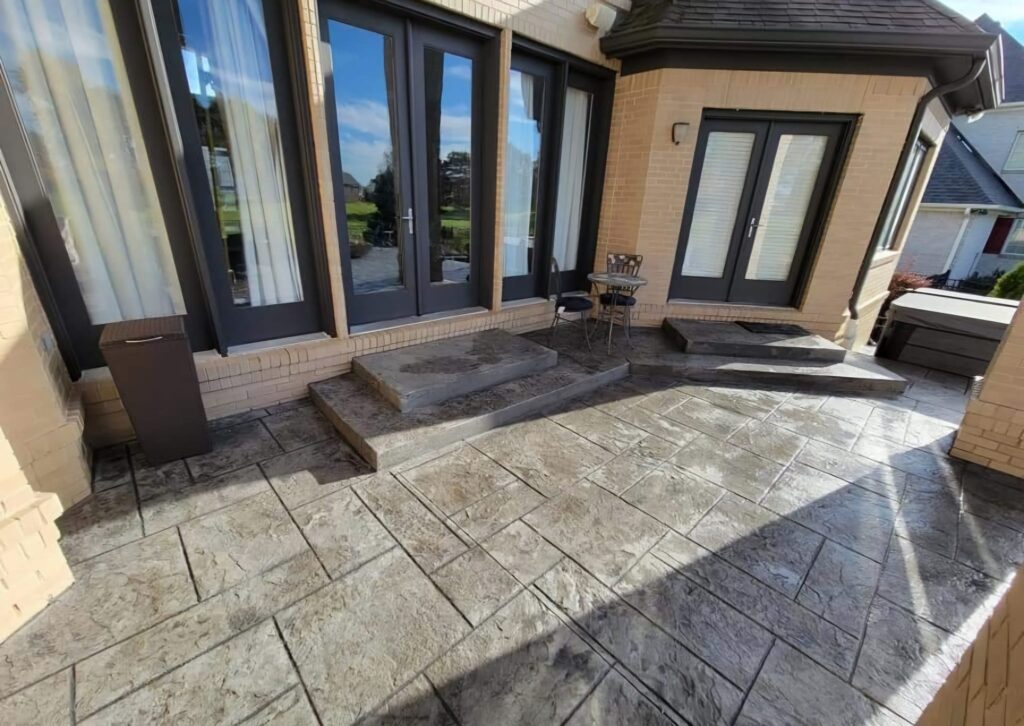 Stamped Concrete Patio
