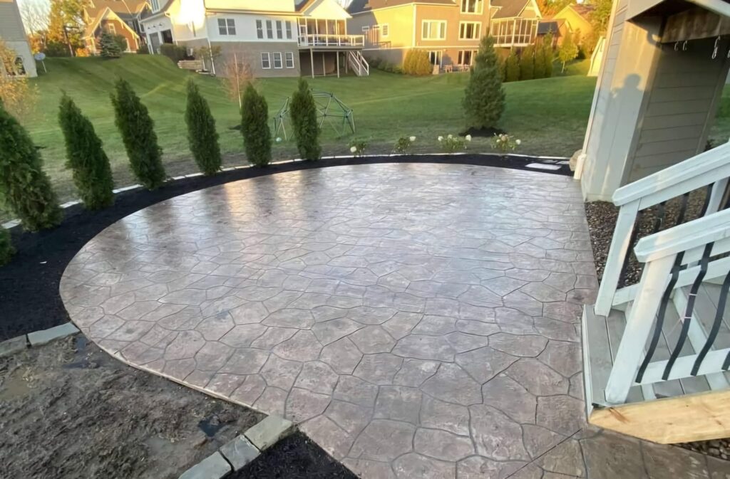 Patio and Landscaping