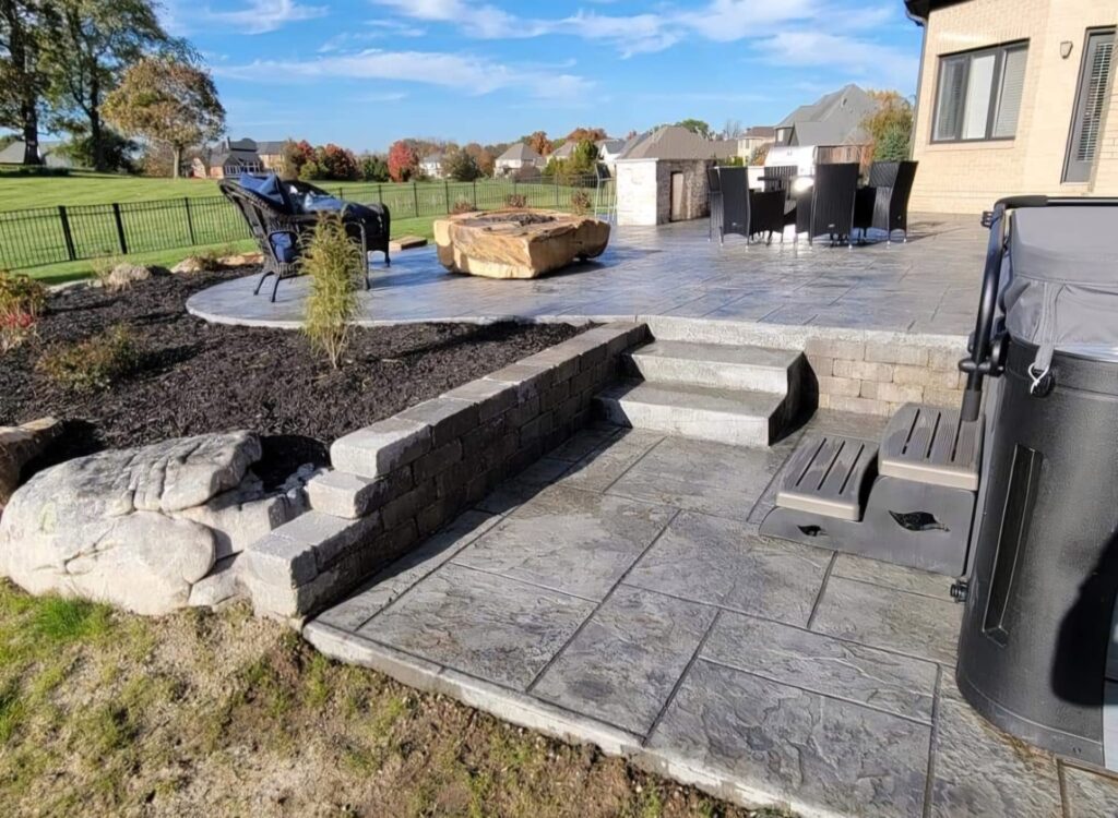 Stamped Concrete Patio
