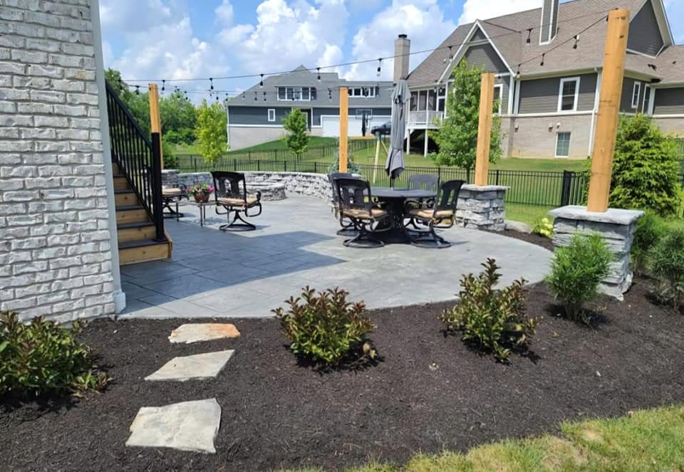 Stamped Concrete Patio