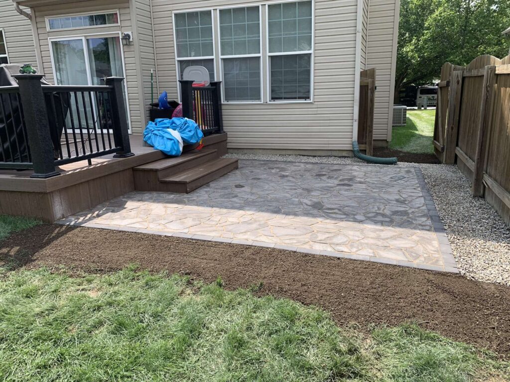 Paver patio