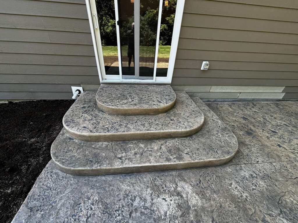 Stamped concrete