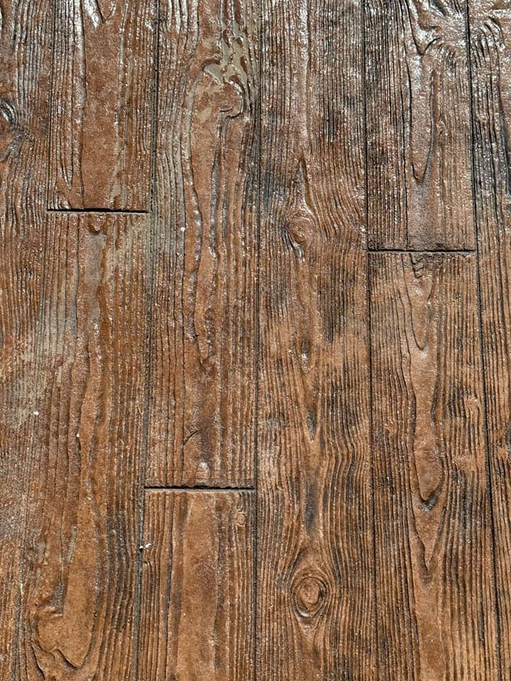 Stamped concrete