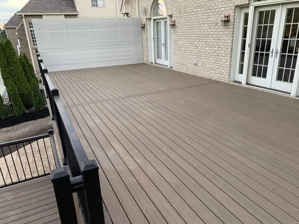 Trex deck
