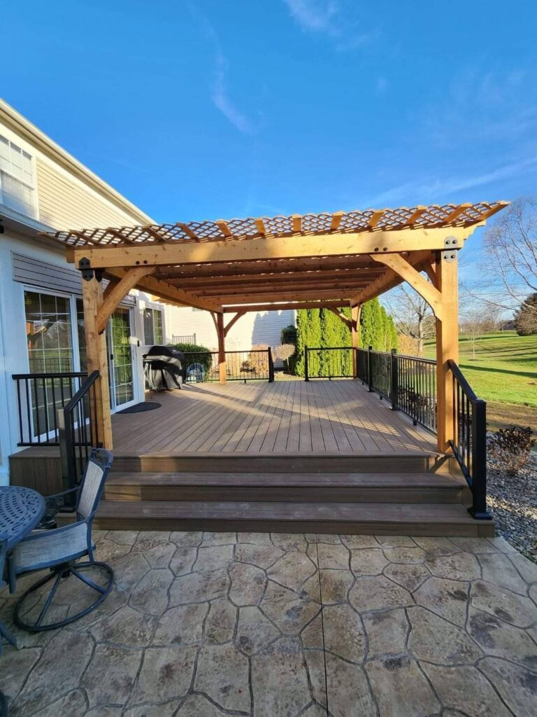 Composite Deck and Pergola
